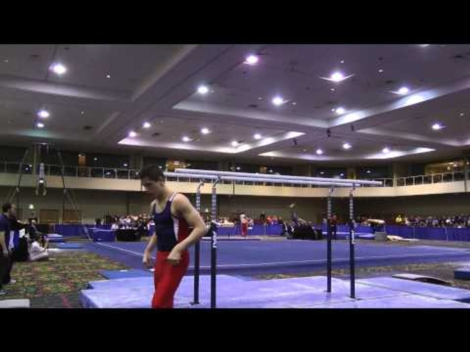 Alex Yoder -  Parallel Bars  - 2014 Winter Cup Prelims