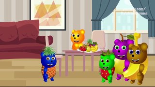 Mega Gummy Bear Fruit Costume Show Lollipop Ice Cream Funny Cartoon Finger Family Nursery
