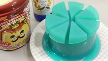 거대 킹 블루 케익 푸딩 젤리 만들기! 포핀쿠킨 가루쿡 요리 장난감 소꿉놀이 How to Make Giant Blue Cake Pudding Recipe Cooking Toy