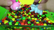 Playing in Candies! Cute funny silly toy animals PLAYING & SINGING & goofing around in CANDIES!