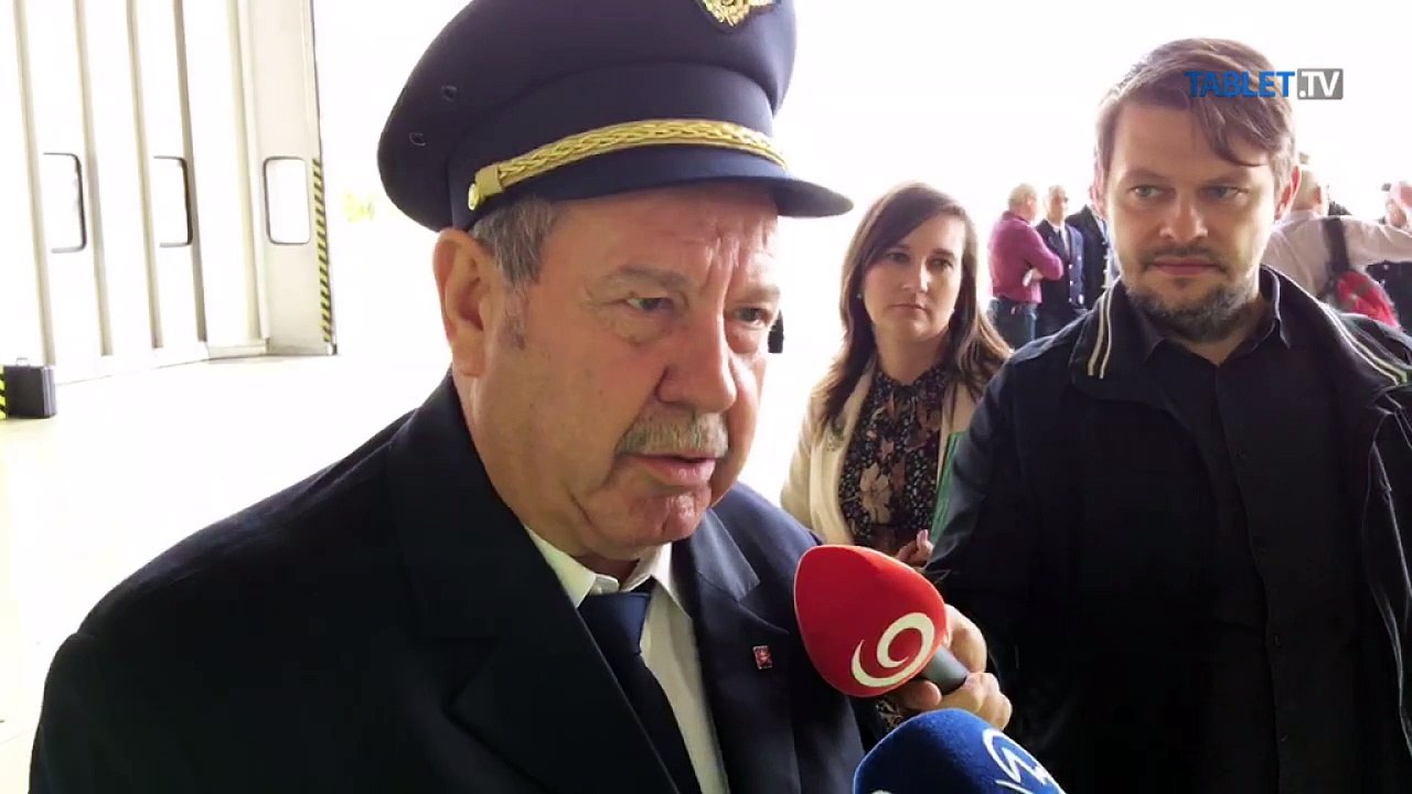 ZÁZNAM: Rozlúčka s vládnym lietadlom Tupolev TU-154M