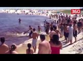 Djali kap peshkaqenin vetëm duke përdorur duart (360video)