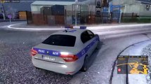 Euro Truck Simulator 2| MP December new Winter mod   Police car