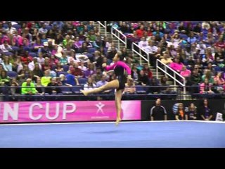 Brianna Brown - Floor Exercise - 2014 Nastia Liukin Cup