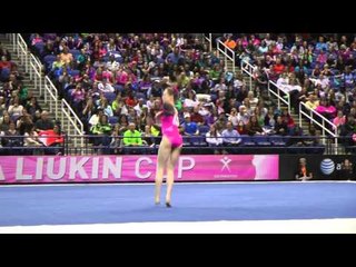 Hannah McCrary - Floor Exercise - 2014 Nastia Liukin Cup