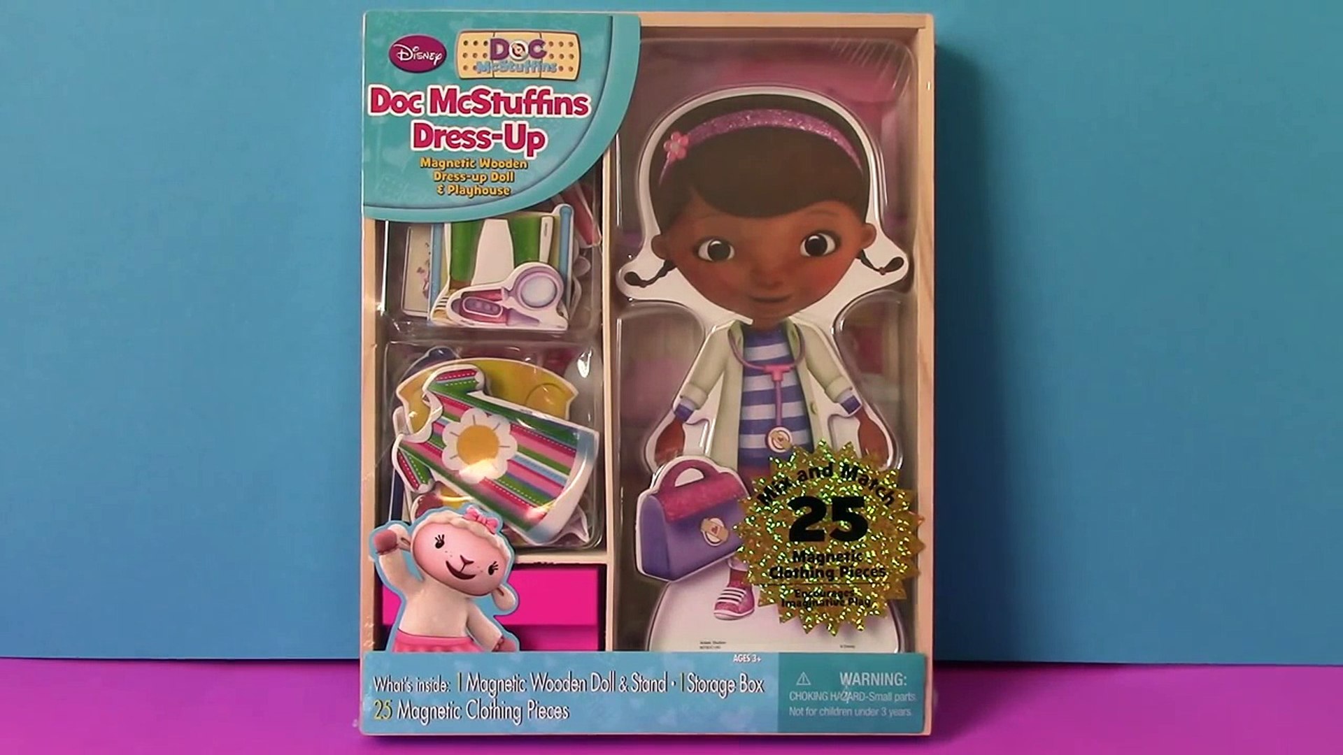 doc mcstuffins magnetic dress up