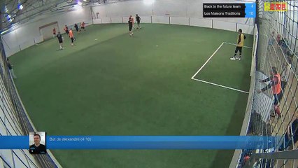 But de alexandre (4-10) - Back to the future team Vs Les Maisons Traditions - 26/09/17 19:00