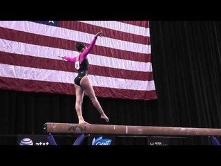 Brianna Brown - Balance Beam - 2014 Nastia Liukin Cup