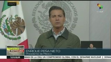 Peña agradece trabajo de voluntarios y servidores públicos tras sismo