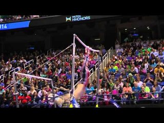 Carlotta Ferlito - Uneven Bars - 2014 AT&T American Cup