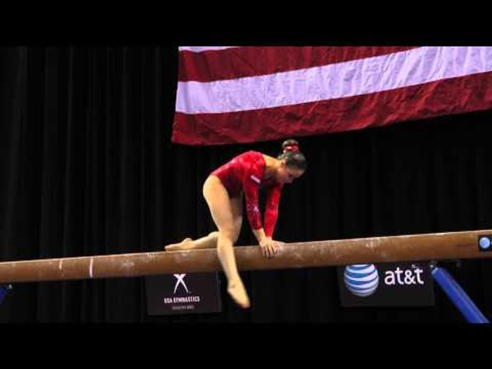 Victoria Moors - Balance Beam - 2014 AT&T American Cup