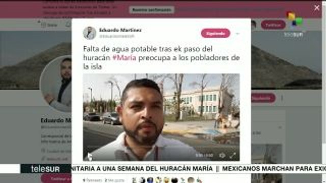 Falta de agua potable en Puerto Rico preocupa a pobladores