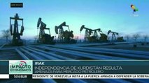 Irak: eventual independencia de Kurdistán afectaría mercado petrolero