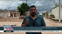 México: afectados por sismos en el Istmo sobreviven por su cuenta