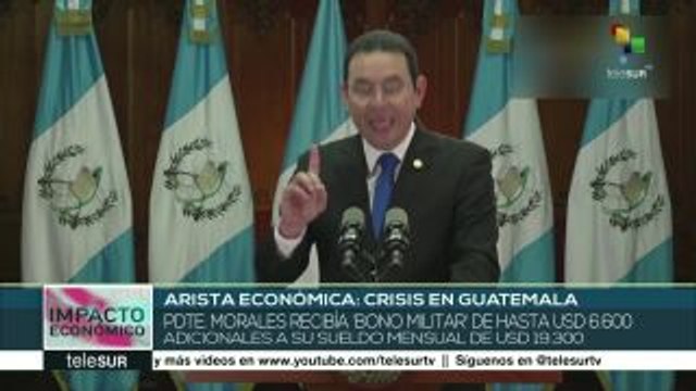 Guatemala: Jimmy Morales, entre corrupción y promesas incumplidas