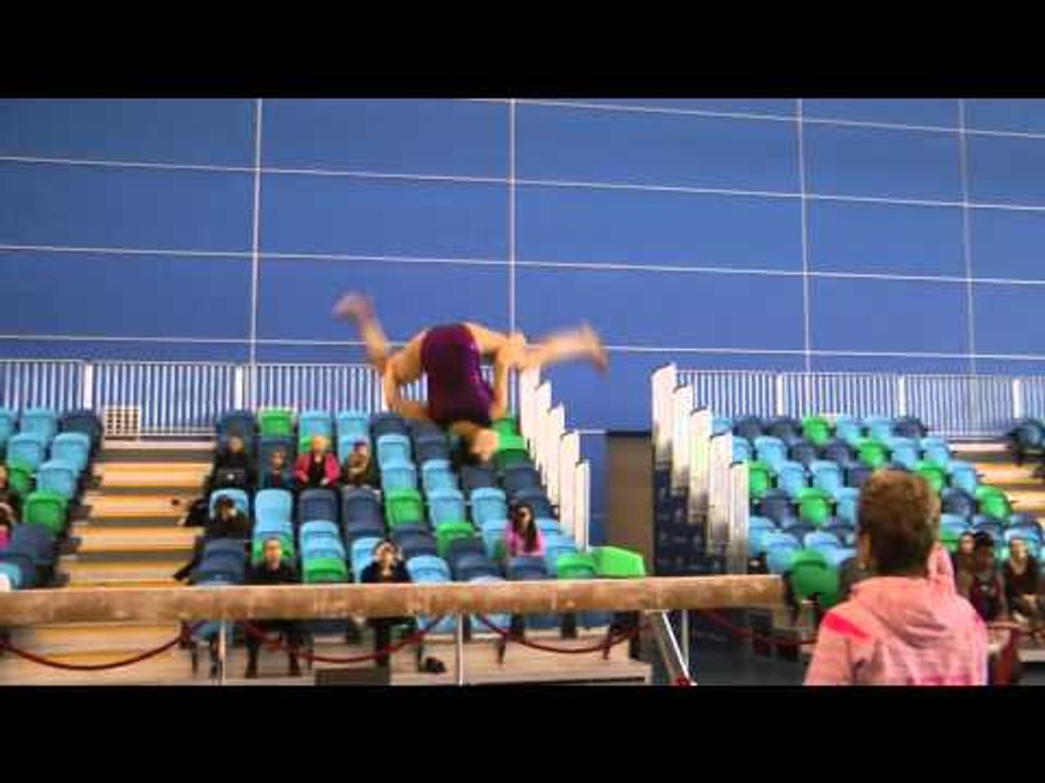 Kyla Ross - Balance Beam - 2014 Pacific Rim Championships - Podium Training
