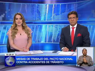 Mesas de trabajo del Pacto Nacional Contra Accidentes de Tránsito