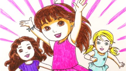1, 2, 3... Coloriage ! | Dora & Friends : Au cœur de la ville | Ce lien qui nous unit | Épisode entier | NICKELODEON JUN