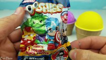 Kids Learn Colors Toys Children Teach Play Doh Kinetic Foam Sand Ice Cream Eggs Surprise EggVideos