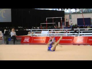 Brigita Budginas - Hoop - 2014 Pacific Rim Championships Event Finals