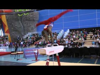John Orozco - Pommel Horse - 2014 Pacific Rim Championships - Senior Event Finals