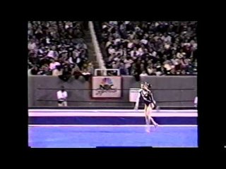 Diana Plaza - Floor Exercise - 1995 Atlanta Test Event