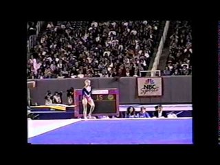 Oksana Knizhnik - Floor Exercise - 1995 Atlanta Test Event
