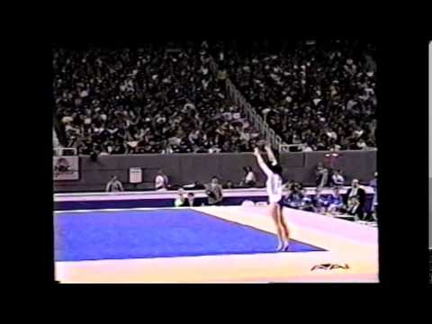 Risa Sugawara - Floor Exercise - 1995 Atlanta Test Event