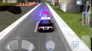 Androïde voiture simulateur bande annonce 3d gameplay policière