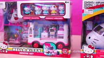 Hello Kitty Toys Rescue Set and Airplane - Bear Falls and Kitty Has to Call an Ambulance