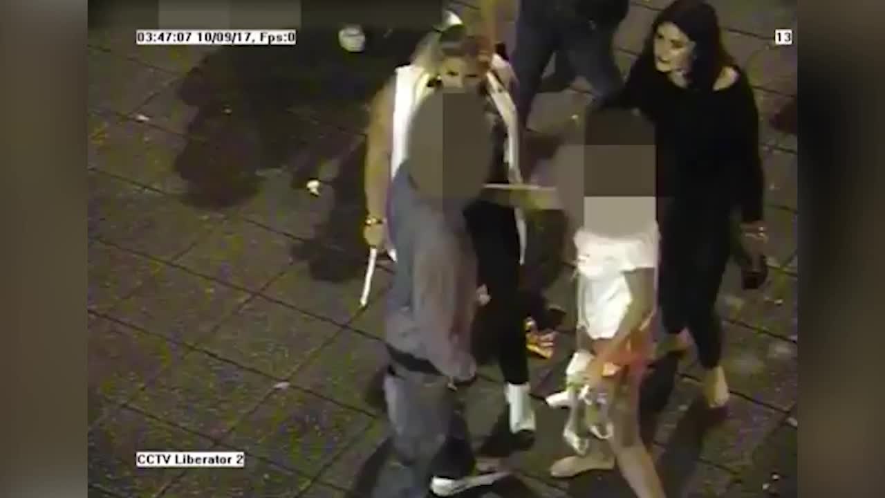 Woman Launches Vicious Attack Using Her Stilettos Outside Nightclub