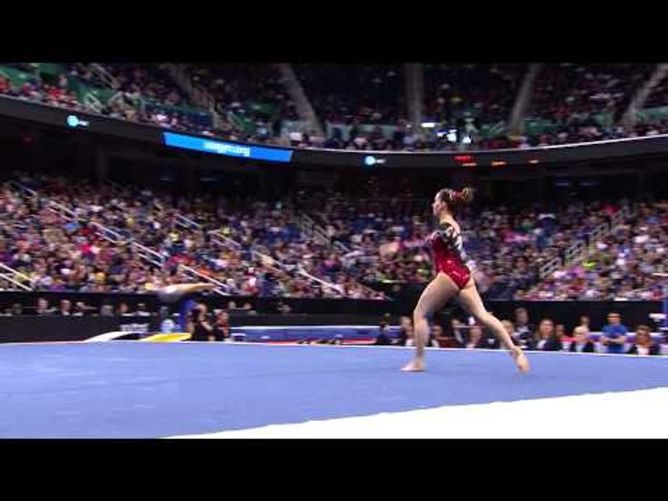 Carlotta Ferlito - Floor Exercise - 2014 AT&T Amercian Cup