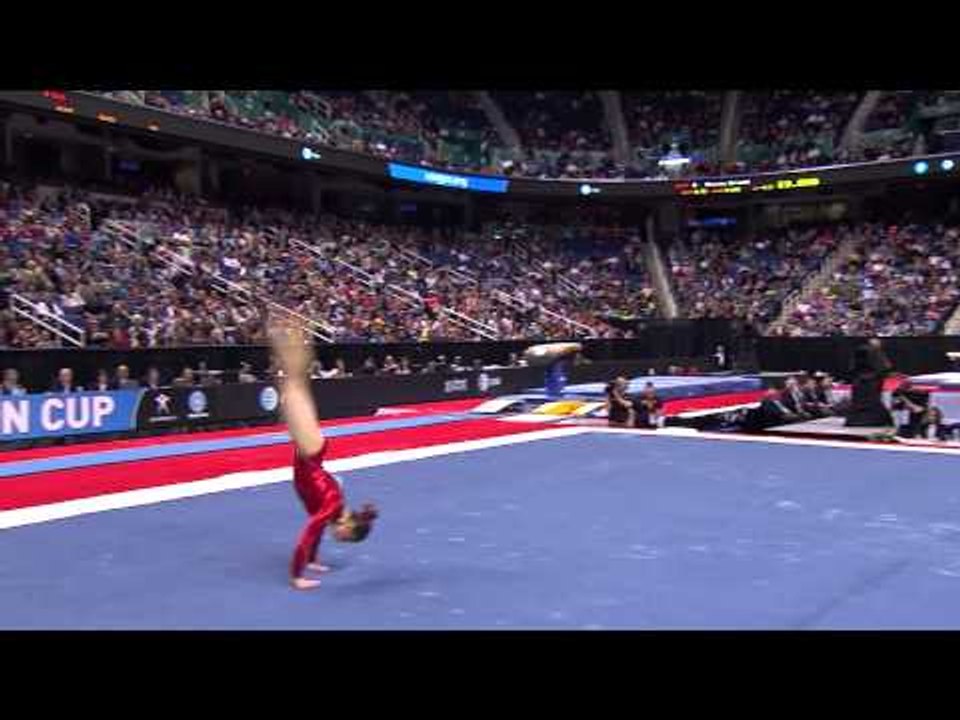 Victoria Moors - Floor Exercise - 2014 AT&T American Cup