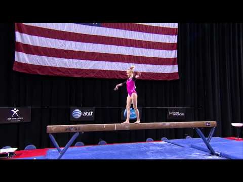 Kelsey Knox - Balance Beam - 2014 Nastia Liukin Cup
