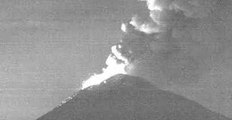 Mexico's Volcan Popocatepetl Spews Ash and Lava in Nighttime Eruption