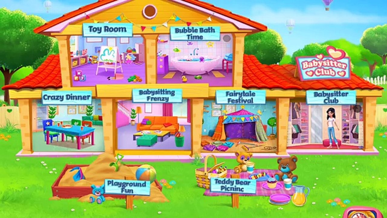 Fun Baby Care - Babysitter Craziness Kids Games - Bath, Feed, Dress Up - iPad Gameplay Toddlers