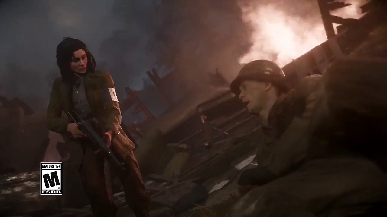 Call of Duty WW2 - Meet the Allies Rosseau Trailer