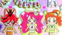 プリキュアアラモードのみんなが原宿系ファッションでキラキラ☆コーディネートアニメ おもちゃ Kids Anime Toy