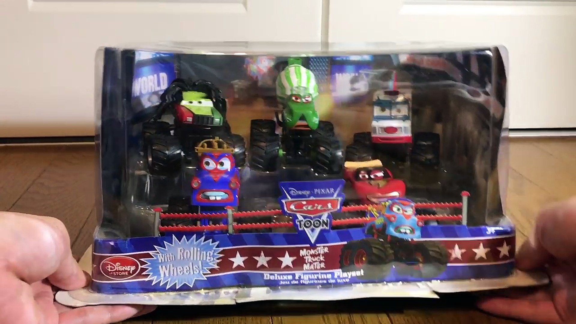ディズニーカーズ モンスタートラック メーターのおもちゃ Video Dailymotion