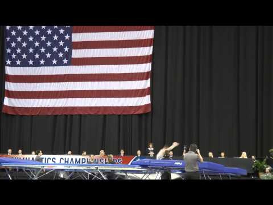Jeffrey Gluckstein - Trampoline Finals - 2014 USA Gymnastics Championships