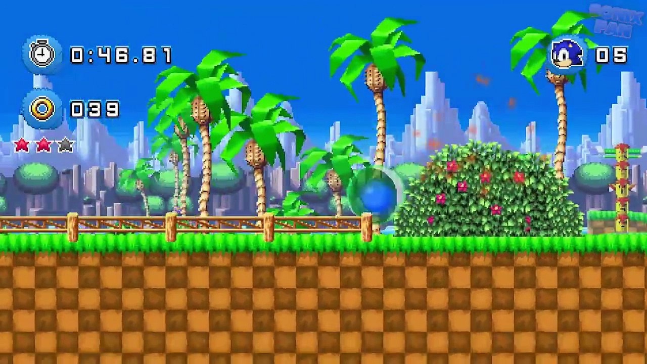 Sonic Generations 2D (Demo) - Walkthrough - Fan Game