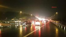 Şehitler Köprüsü'nde Yoğun Trafik