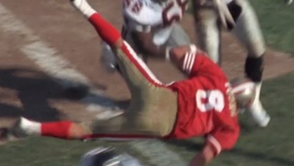 Steve Young's amazing goal-line leap