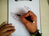 COMO DIBUJAR A UMBREON - POKEMON / how to draw umbreon - pokemon