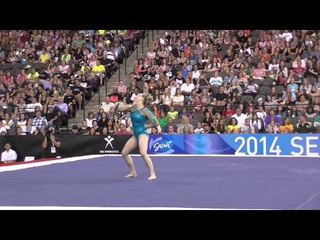 Mykayla Skinner - Floor - 2014 Secret U.S. Classic