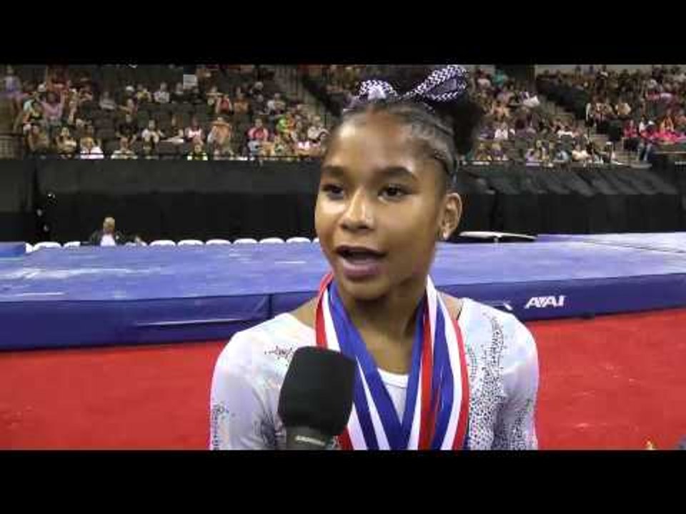 Jordan Chiles - Interview - 2014 Secret U.S.  Classic