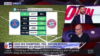 PSG-Bayern - Comparatif des modèles économiques