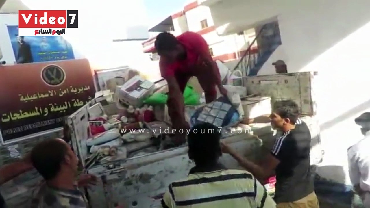 ضبط أكبر مخزن للمبيدات المسرطنة فى القنطرة شرق بالإسماعيلية