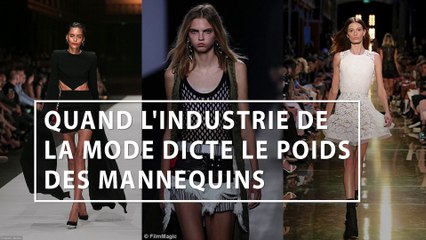 Quand la mode dicte le poids des mannequins