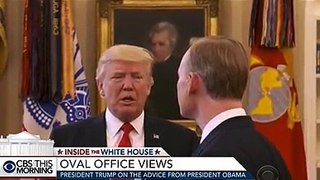 Trump Kicks CBS Reporter Out of Oval Office